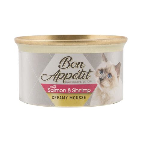 Bon Appétit Creamy Mousse Salmon And Shrimp Cat Food 85 G Woolworths