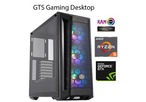 Gts 36 Gaming Desktop Amd Ryzen 5 3500 Gtx 1650 Super 4gb Ddr6 9th