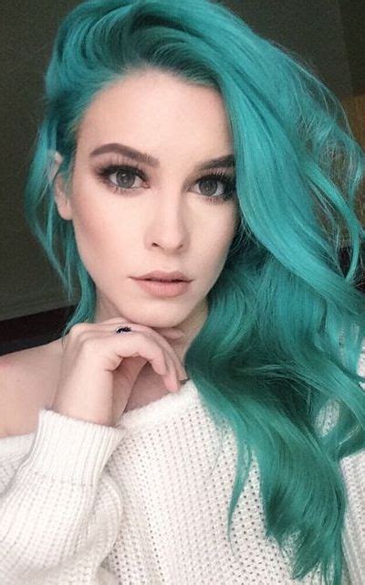 Best 25 Green Hair Color Ideas Musely