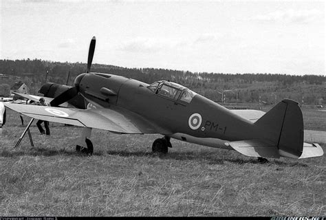 The Prototype Of Finnish Fighter During Ww Ii Low Wing Single Seat