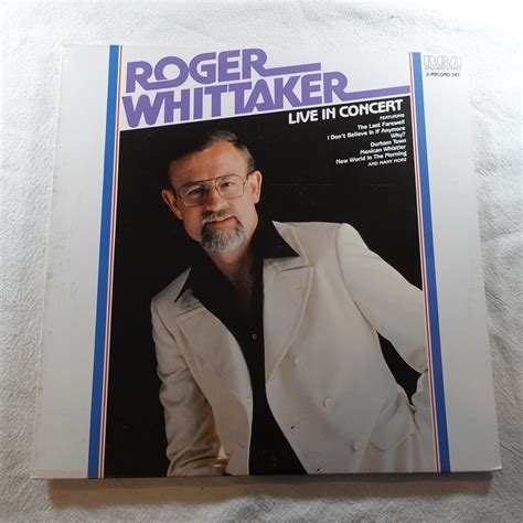 Roger Whittaker Live In Concert Record Album Vinyl Lp Ebay