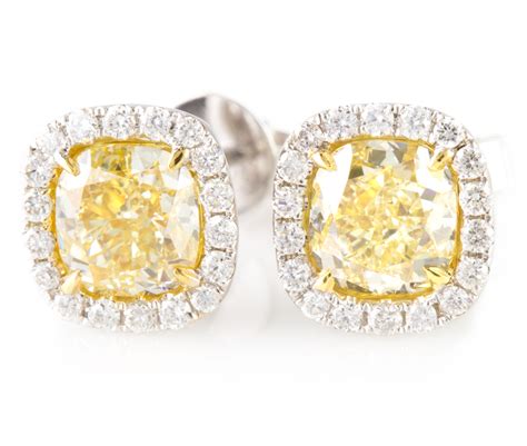 Discover More Than 143 Yellow Diamond Earrings Esthdonghoadian