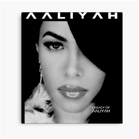 Aaliyah Canvas Prints Redbubble