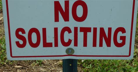 The Ultimate Guide To ‘no Soliciting Signs And How To Effectively Use