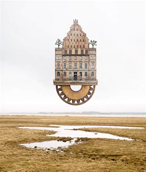 Matthias Jung Makes Montages Of Surreal And Structurally Impossible Homes
