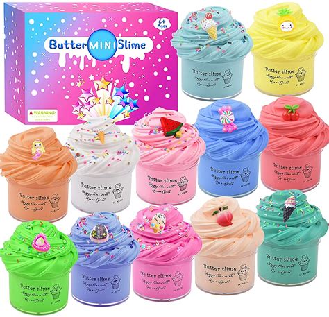 Buy Fluffy Butter Slime Kit Xpassion Rainbow Animal Candy Fruit Slimes