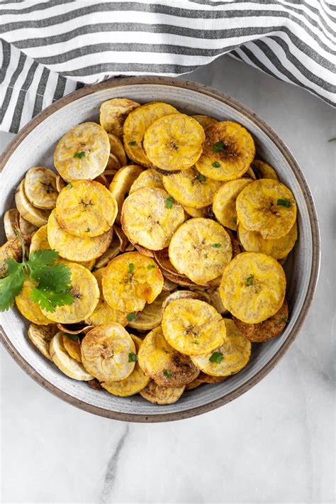 Baked Plantain Chips A Sassy Spoon