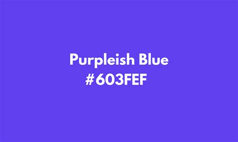 Purplish Blue Color Explained Hex And Rgb Code