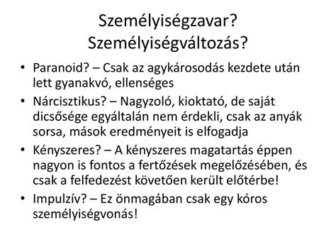 Semmelweis Ignác Személyisége és Betegsége Ppt Letölteni