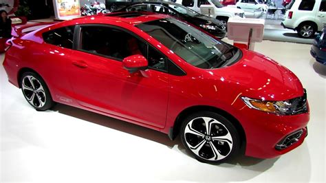 The coupes get redesigned front and rear ends, while all civic interior look slightly improved. 2014 Honda Civic Si Coupe - Exterior and Interior ...