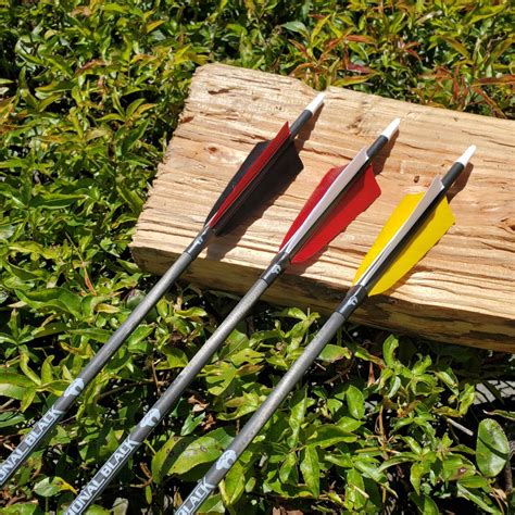 Bearpaw Traditional Black Carbon Arrow 32 Archery Park Nz
