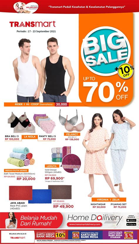 Promo Mingguan Transmart Carrefour 5 Hari 17-21 September 2021 Update 2024