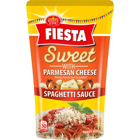 Fiesta Sweet Spaghetti Sauce G Pasta Noodles Walter Mart