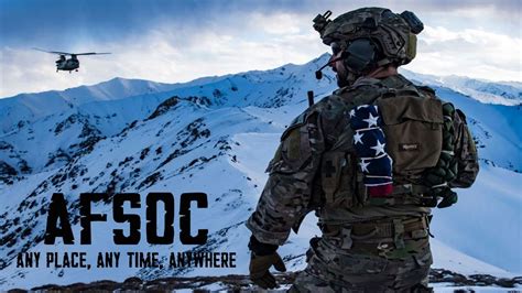 Us Air Force Special Operations Command Afsoc 2021 Any Place Any
