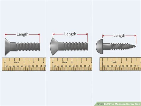 Simple Ways To Measure Screw Size 6 Steps With Pictures