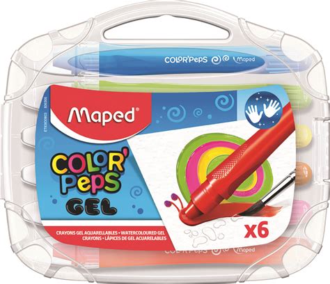 Maped Colorpeps Gel Crayons Accent Stationers