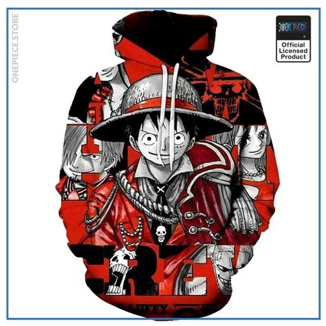 One Piece Hoodie Captain Luffy One Piece Store