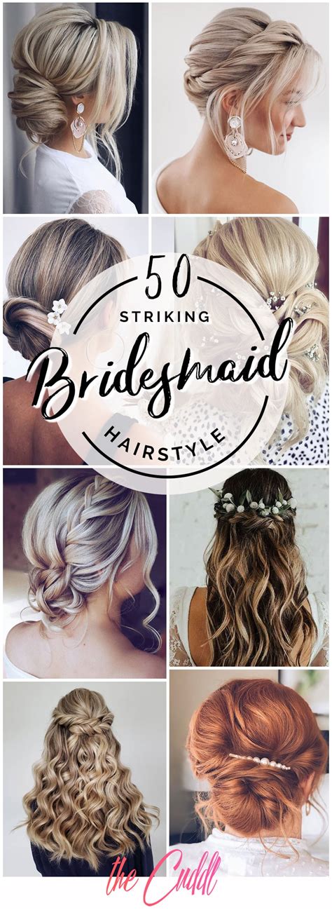 50 best bridesmaid hairstyle ideas for glamorous women in 2022