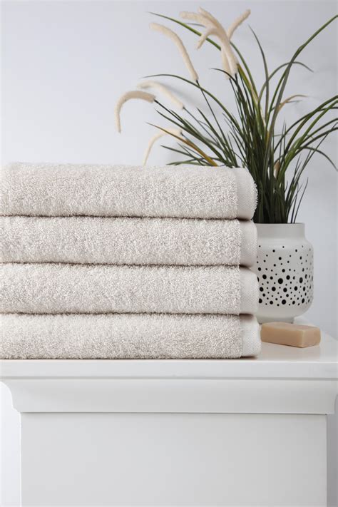 100 Genuine Turkish Cotton Horizon Bath Towel Set Of 4 Ozan