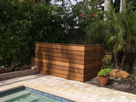 Whatever you're building, our selection of wood makes it easy to complete any project. Pool Equipment Enclosure Ideas - Hide Pool Equipment