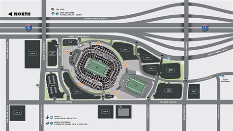 At T Stadium Entrance Map World Map