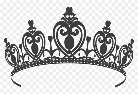 Black Princess Tiara Clip Art