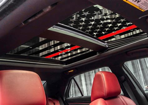 2011 Chrysler 300 Panoramic Sunroof Decal American Flag — Luxe Auto