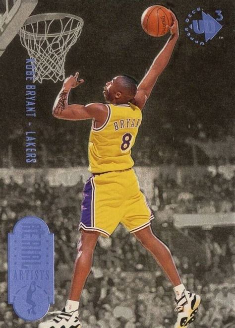 Bryant was unusual in that he. 1996 UD3 Kobe Bryant #43 Basketball - VCP Price Guide