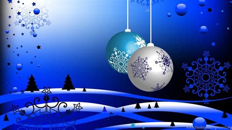 Blue Free Christmas Wallpapers And Screensavers For Windows 7
