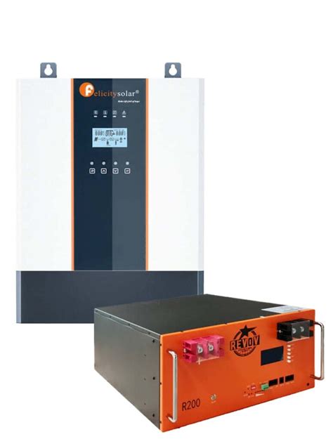 5kva Felicity Inverter And 51kwh Revov Lithium Battery Backup Package