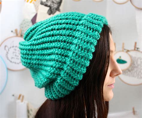 I learned how to knit a hat last year - I can't believe I'm just now