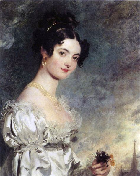 Victorian Era Young Woman In Beautiful Dress Painting Real