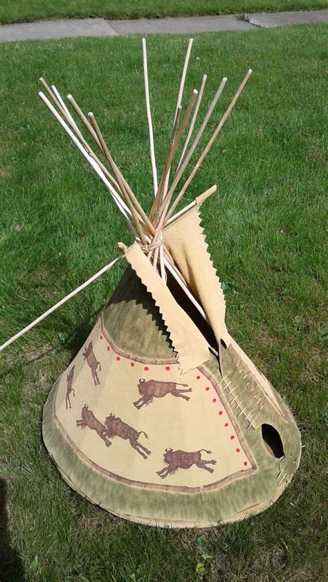My Model Plains Tipi View 2 I Pinned The Cover Earlier This Is How