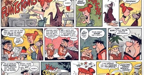 Mike Lynch Cartoons 55 Years Ago First Flintstones Comic Strip
