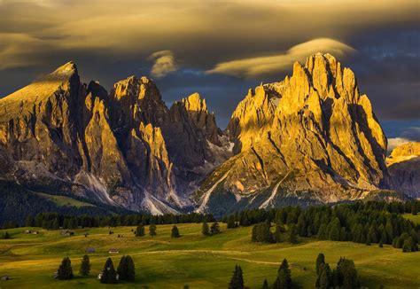 Wallpaper 1600x1103 Px Alps Cabin Cliff Clouds Forest Green Italy Landscape Mountain