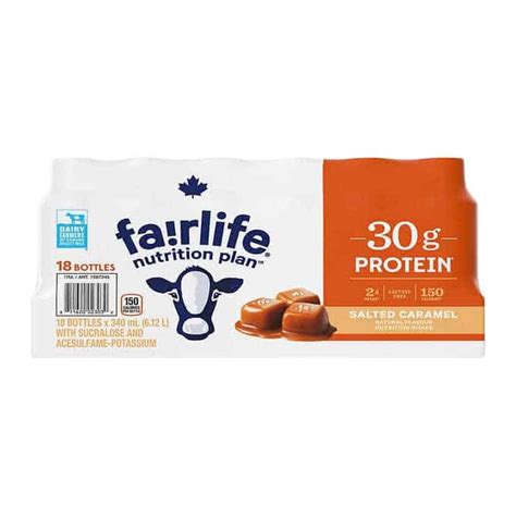 Fairlife Salted Caramel Protein Shake Diet Nutrition And Supplements