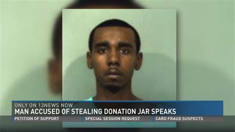 i m innocent man charged with stealing donation jar
