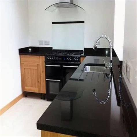 Black Indian Kitchen Granite 10 15 Mm 15 20 Mm At Rs 80square Feet