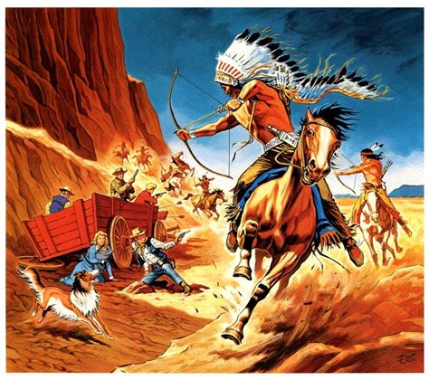 Pin By 登 本城 On Wester 西部劇 Western Gunslinger Art Native American