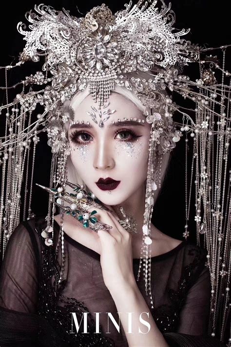 oriental fashion asian fashion oriental style headdress headpiece couture fashion fashion