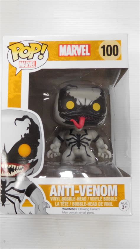 Funko Pop Vinyl 100 Anti Venom Collectors Edge Comics