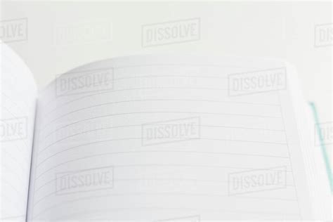 Open And Empty Journal Stock Photo Dissolve