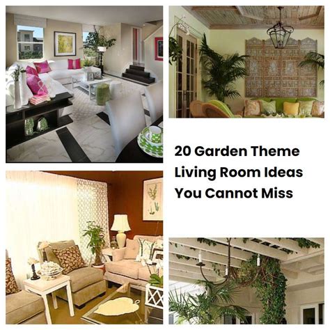 20 Garden Theme Living Room Ideas You Cannot Miss Sharonsable