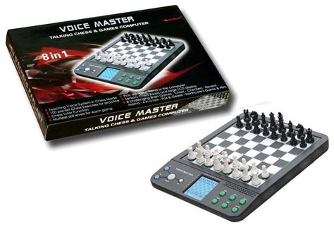 Electronic Talking Chess Board Games With 8 In 1 Chess Magnetic