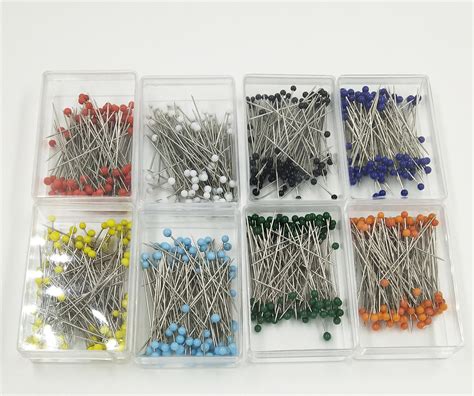 Metal Round Head Map Pins Push Pins Ball Thumbtack Metal Color Pushpins