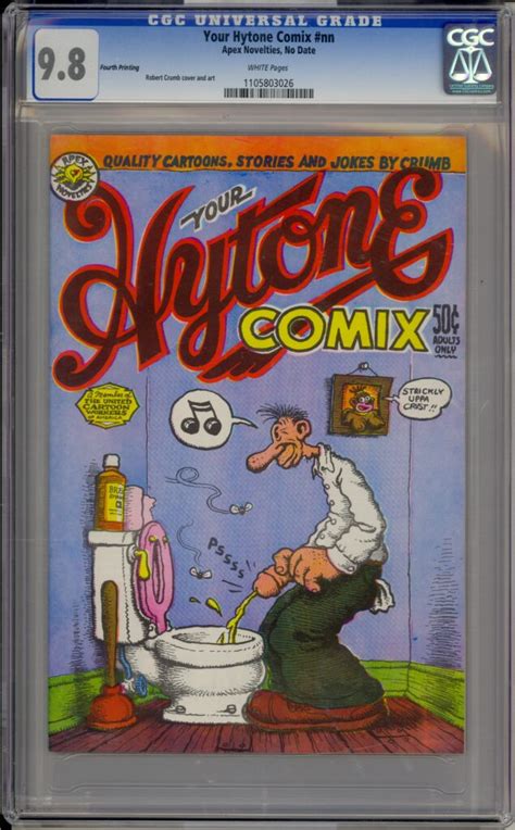 Your Hytone Comics Cgc Adult Content Th Printing Carter