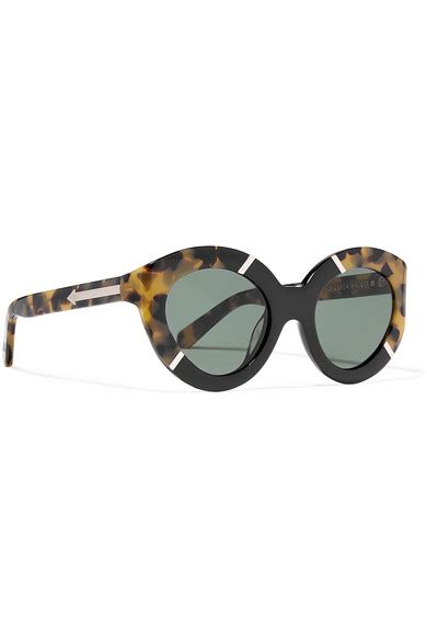 Karen Walker Flowerpatch Cat Eye Acetate Sunglasses Net A Portercom