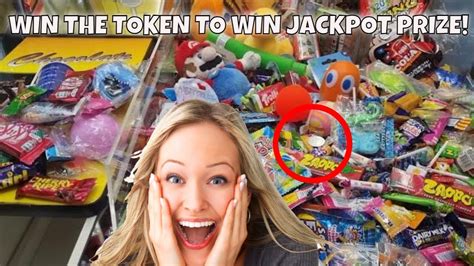 New Candy Pusher Jackpot Game Win The Token To Walk Away With The