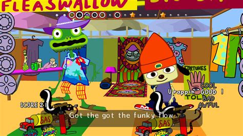 Parappa Is A Rhythm Game Relic Next To Newer Competition Waypoint