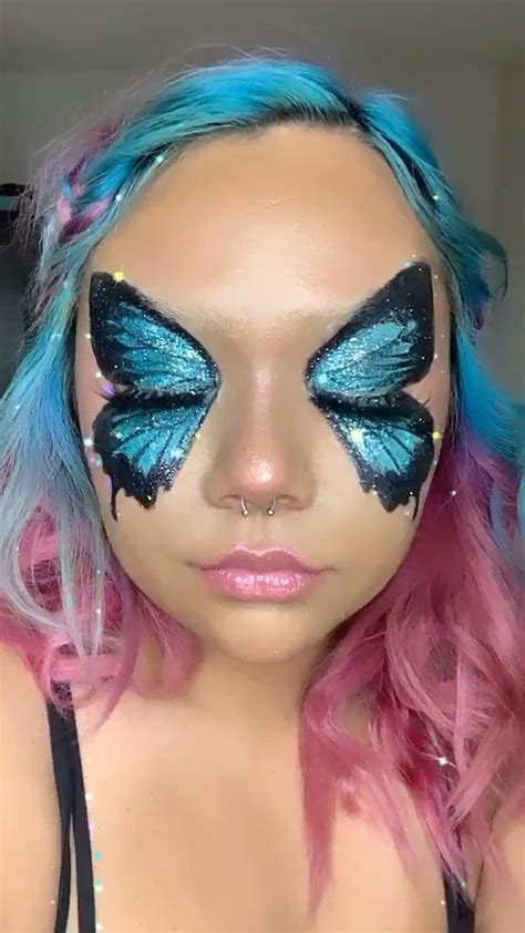 Butterfly Halloween Face Makeup Halloween Face